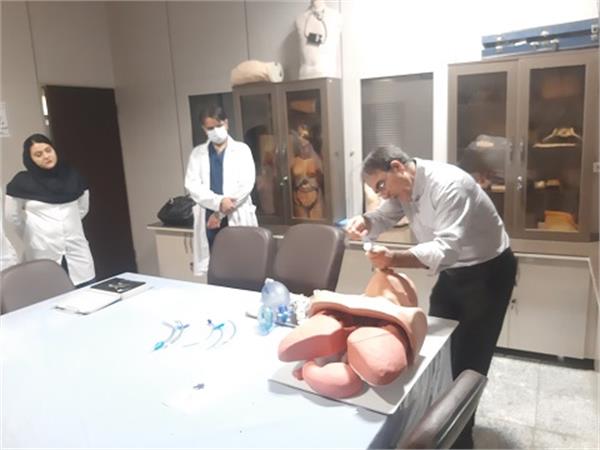 برگزاری کارگاه CPR عملی دستیاران جدیدالورود گروه سوم