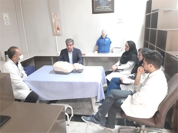 برگزاری کارگاه CPR عملی دستیاران جدیدالورود