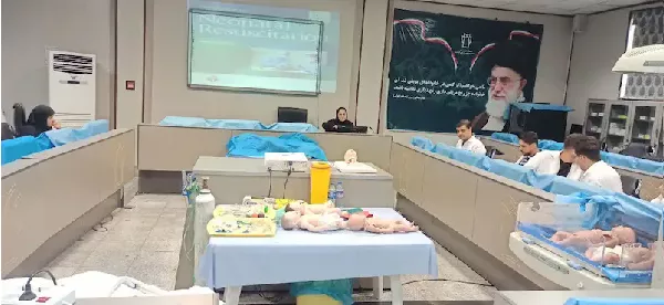 برگزاری کارگاه  CPR نوزاد