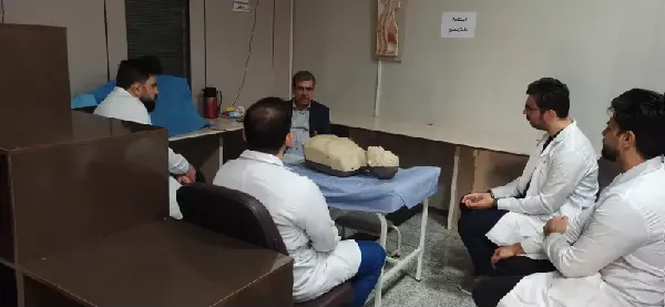 برگزاری کارگاه CPR عملی دستیاران جدیدالورود گروه اول