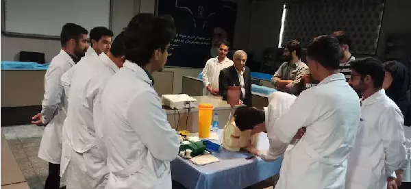 برگزاری کارگاه پونکسیون لومبار-سمع صداهای ریوی