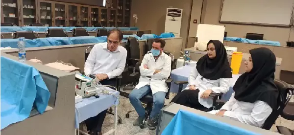 برگزاری کارگاه CPR عملی دستیاران جدیدالورود گروه دوم