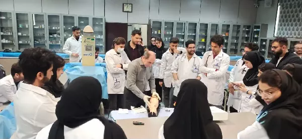 برگزاری کارگاه Tap مایع مفصلی