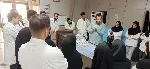 برگزاری کارگاه ساخت و تعبیه آتل های گچی و تعبیه کشش پوستی