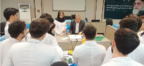 برگزاری کارگاه پونکسیون لومبار-سمع صداهای ریوی