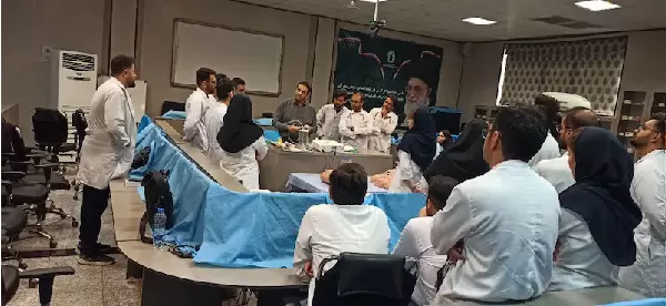 برگزاری کارگاه تشخیص و درمان پنوموتوراکس فشاری -کات داون -چست تیوپ گذاری