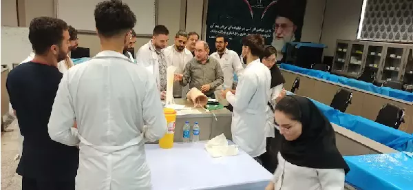 برگزاری کارگاه Tap مایع مفصلی